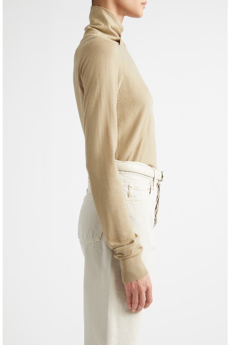 Merino Wool Crossover Sweater, Alternate, color, DESERT