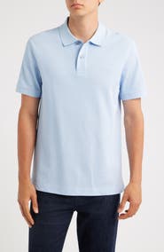 BOSS Pallas Solid Cotton Piqué Polo