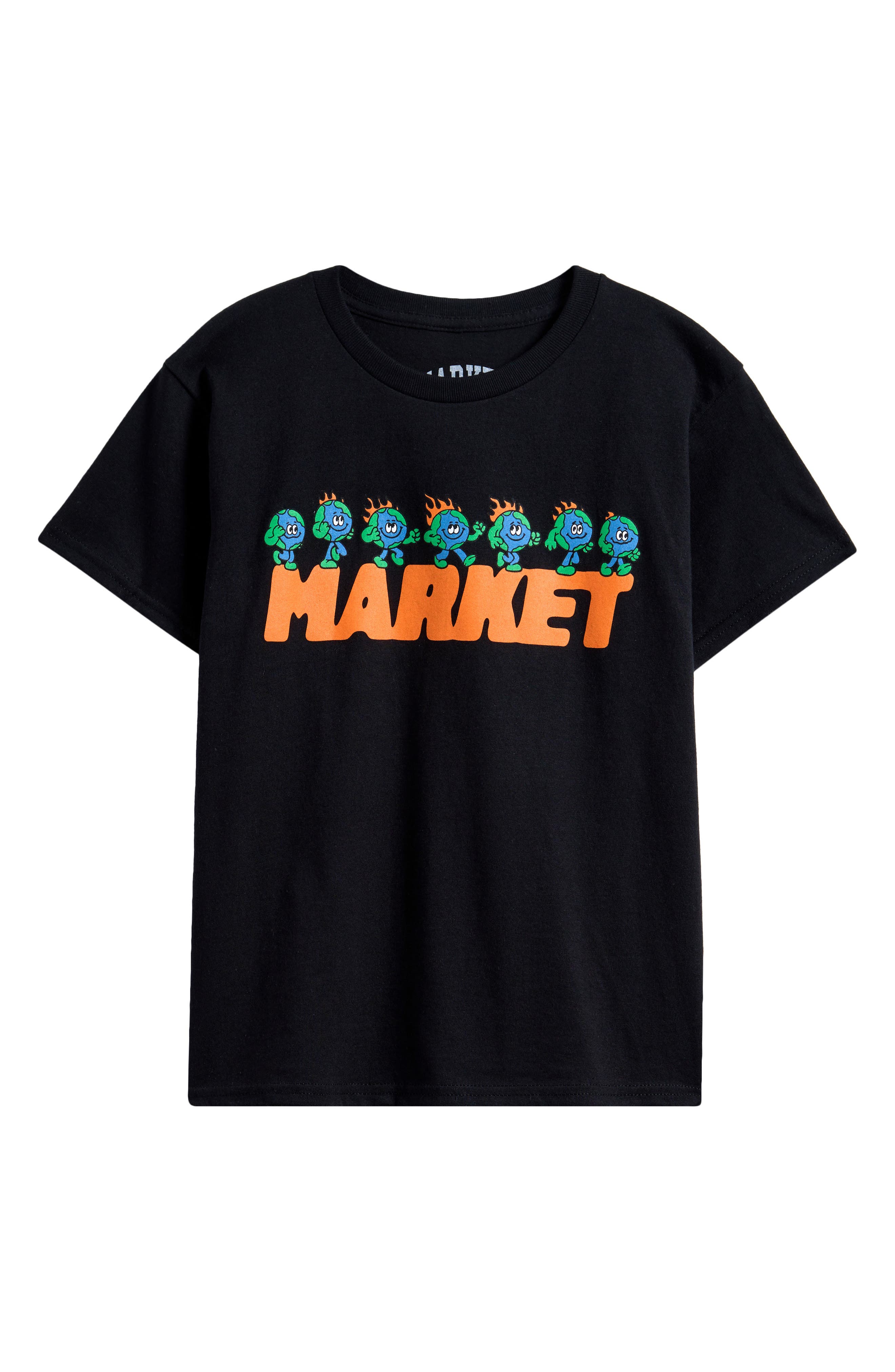 MARKET Kids' SMILEY® Mini Market Fire Frolic Graphic T-Shirt
