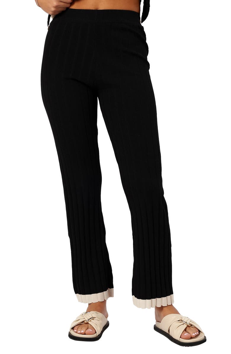 Petal & Pup Henrie Contrast Trim Top & Pants Set, Alternate, color, 