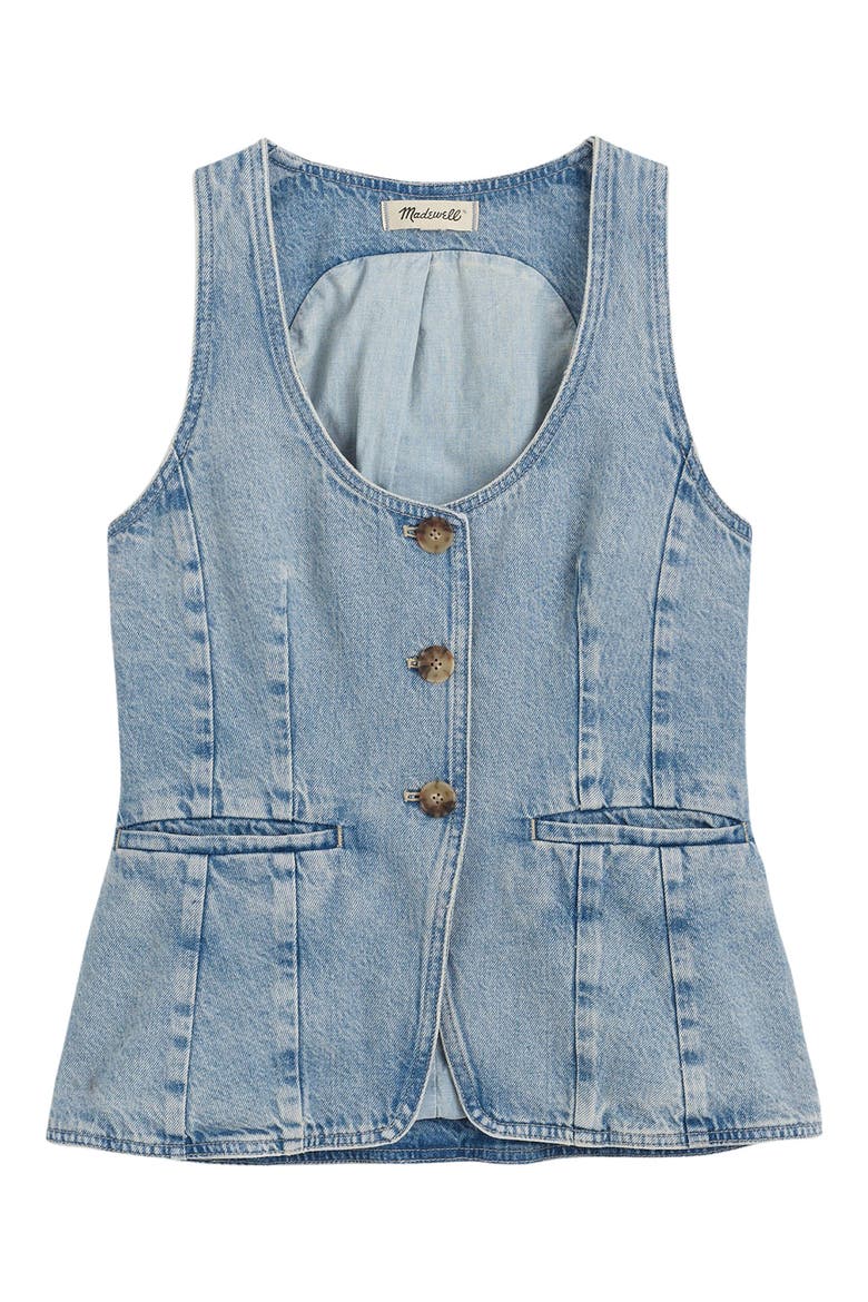 Denim Vest, Alternate, color, EDMONSON WASH