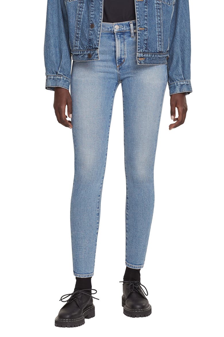 Toni Mid Rise Ankle Skinny Jeans, Main, color, PRECIPICE