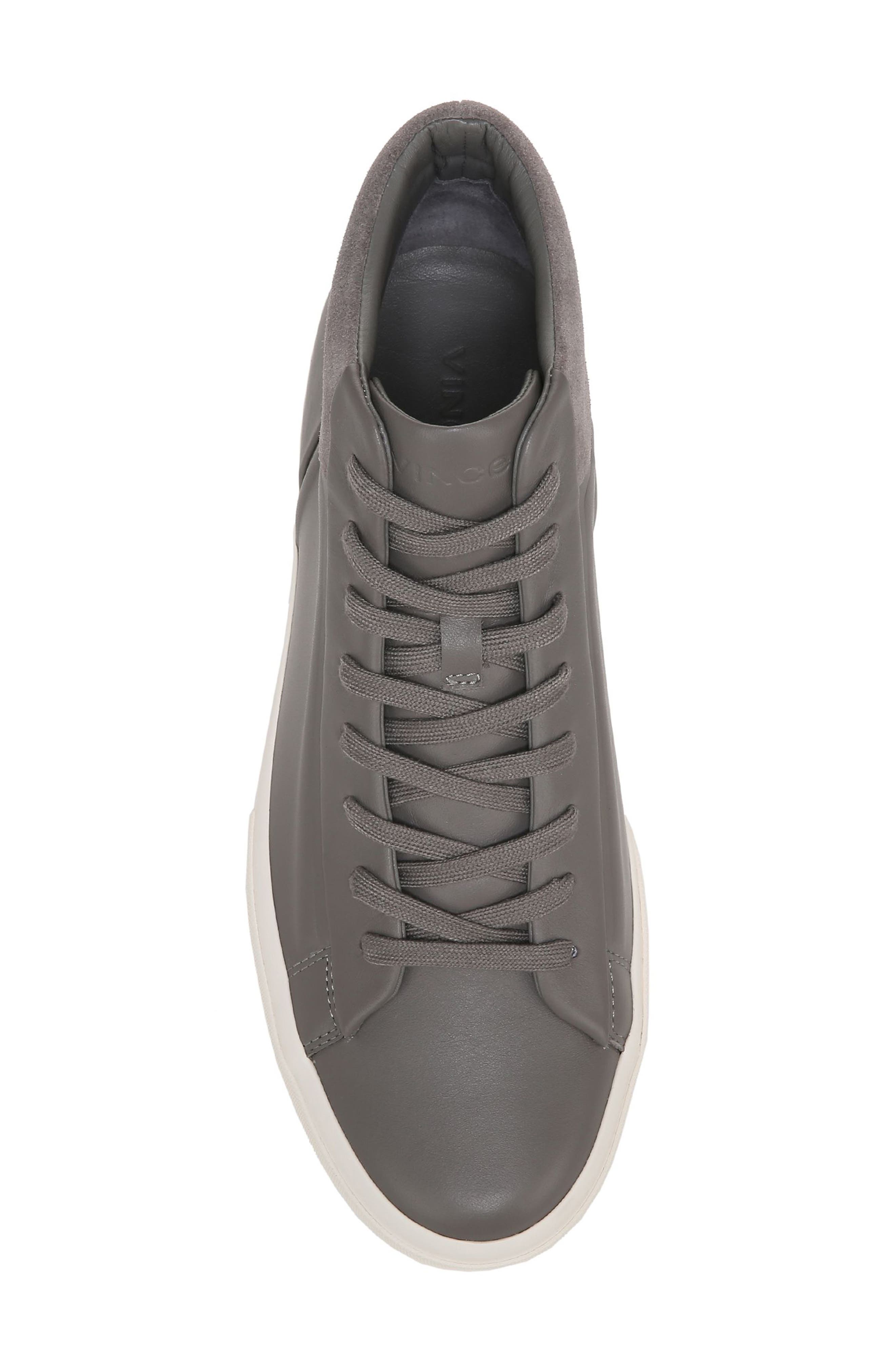 Fynn High Top Sneaker, Alternate, color, SMOKE GREY