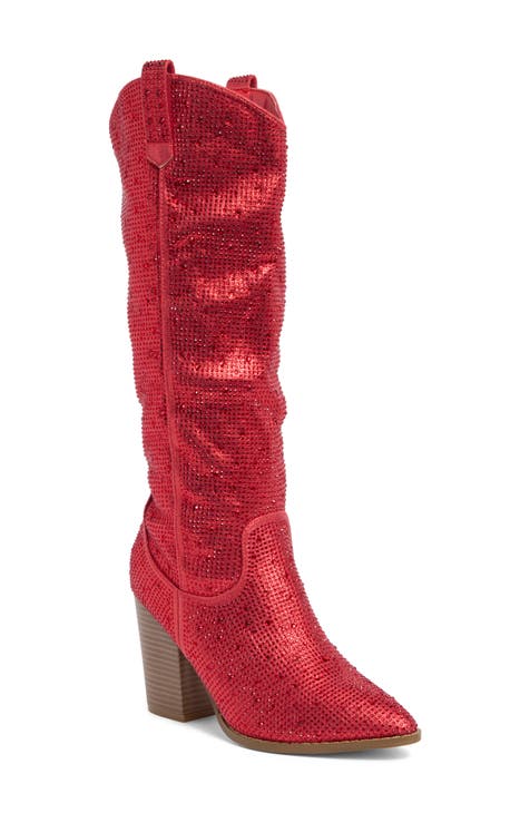 Imogen Embellished Western Boot (Women)