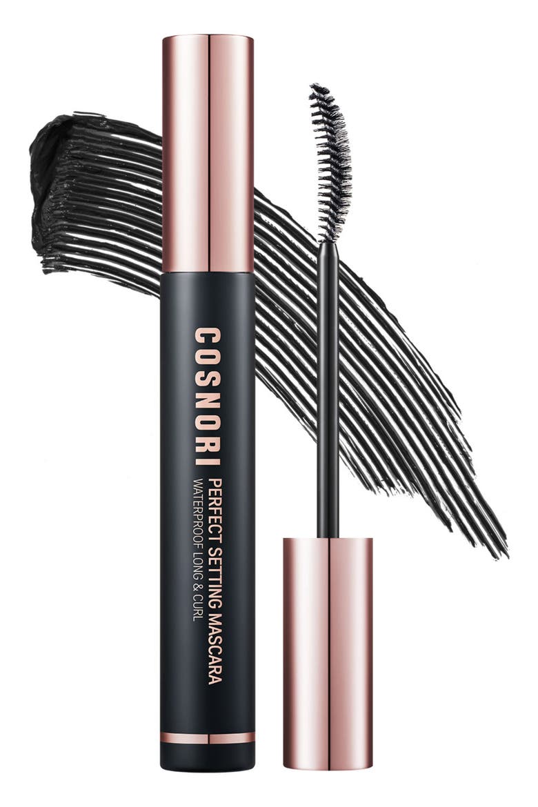 Perfect Setting Waterproof Long & Curl Mascara, Main, color, BLACK