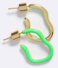 Emma Pills Baby Obsession Enamel Hoops