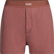 SKIMS Rib Stretch Cotton Loose Boxers