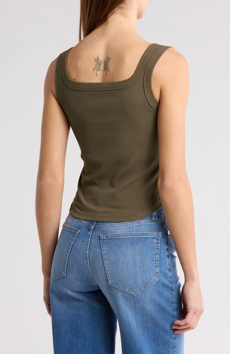Madewell Luma Tank, Alternate, color, Capers