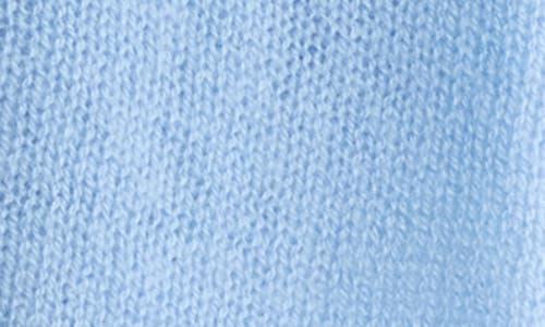 La Fiorentina Cashmere & Wool Blend Wrap In Light Blue