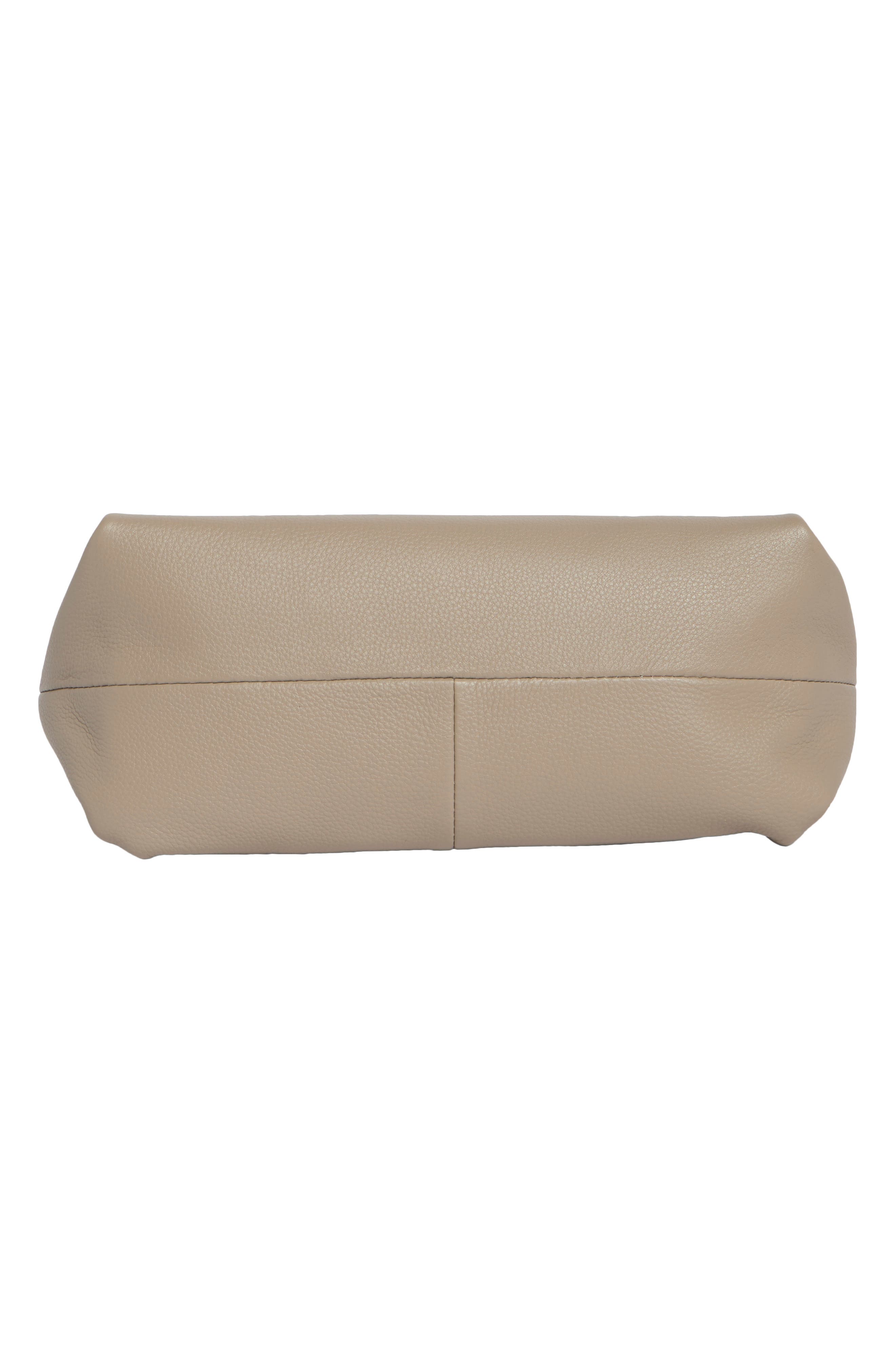 Astrid Leather Shoulder Bag, Alternate, color, TAUPE