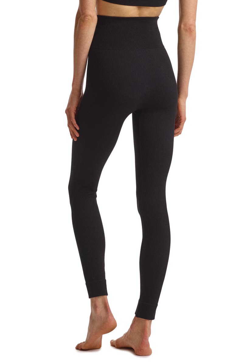 Commando Studio Rib Leggings, Alternate, color, 