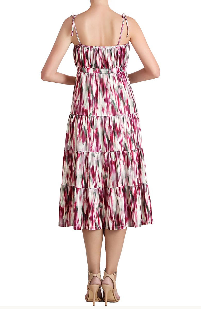 Kimi and Kai Adia Ruffle Jersey Maternity A-Line Dress, Alternate, color, 