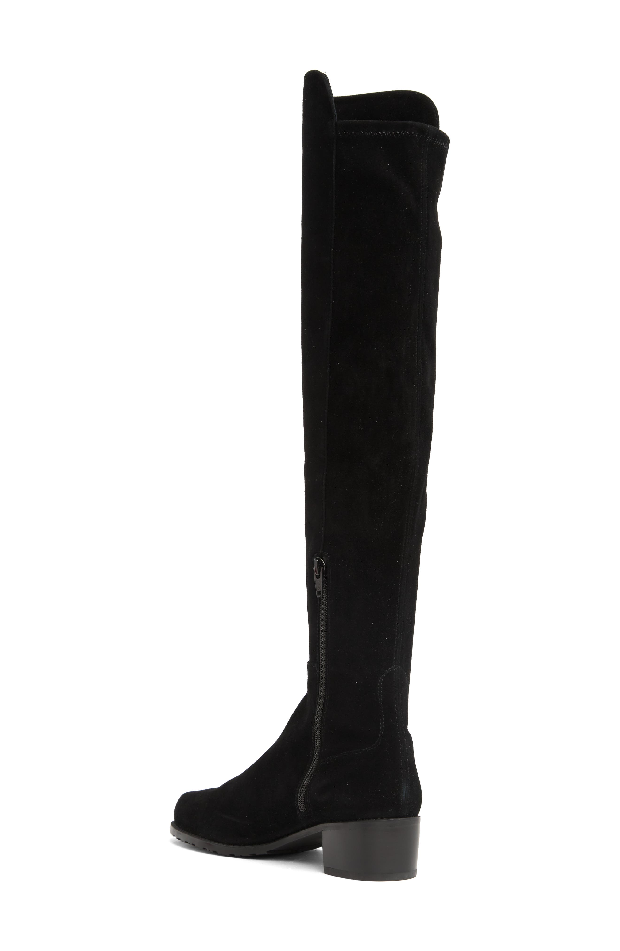 Stuart Weitzman Allserve Suede Over-the-Knee Boot - Multiple Widths Available, Alternate, color, 