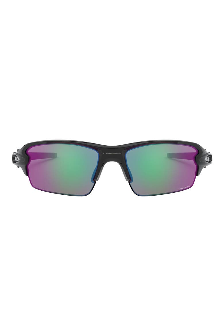 Flak® 2.0 61mm Rectangular Sunglasses, Main, color, BLACK
