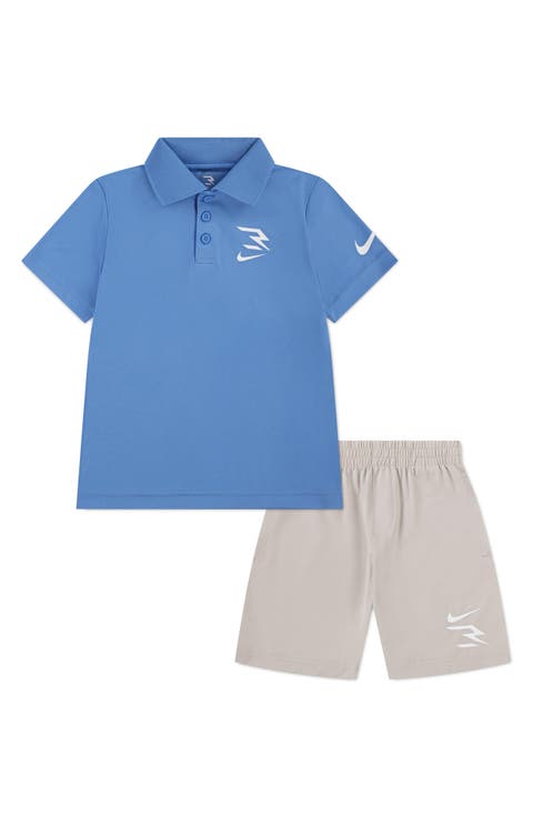 Kids' Dri-FIT Polo & Shorts Set (Little Kid)