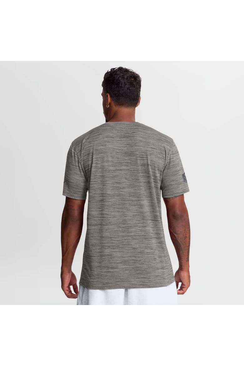 Men's Nike Gray Detroit Lions Big & Tall Sideline Velocity Dri-FIT T-Shirt, Alternate, color, Gray