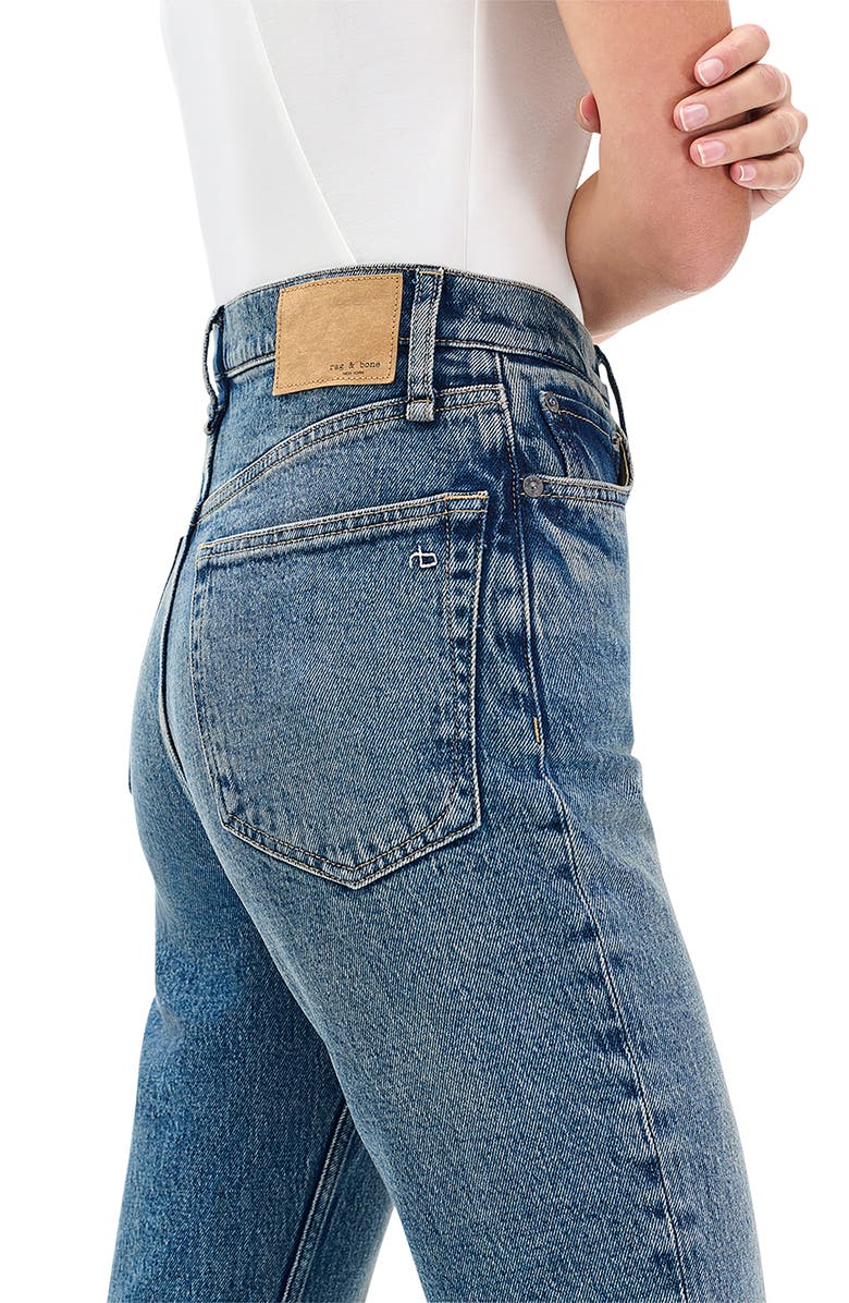 rag & bone Peyton High Waist Bootcut Jeans, Alternate, color, Caswell