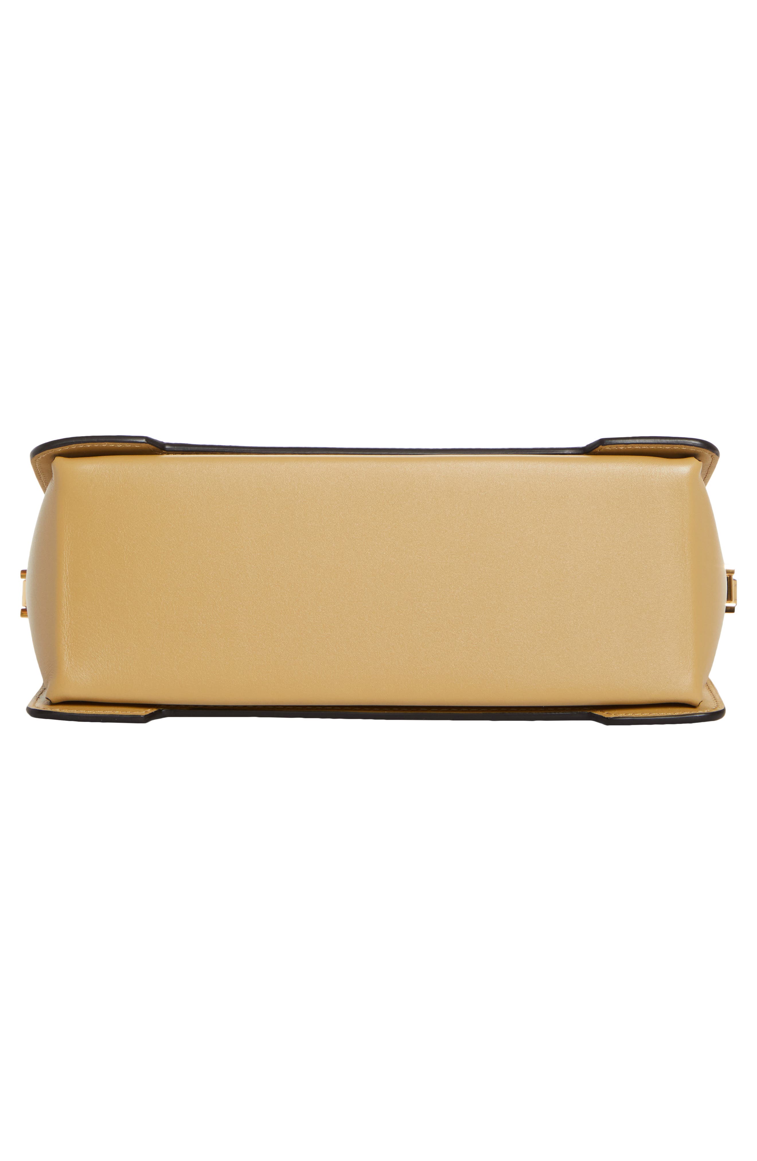 Medium Trunkaroo Leather Shoulder Bag, Alternate, color, NOMAD
