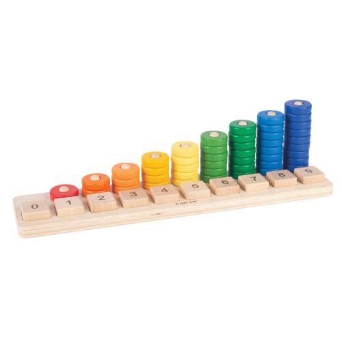 Kaplan Early Learning Company Natural Stack And Sort Board In Multi