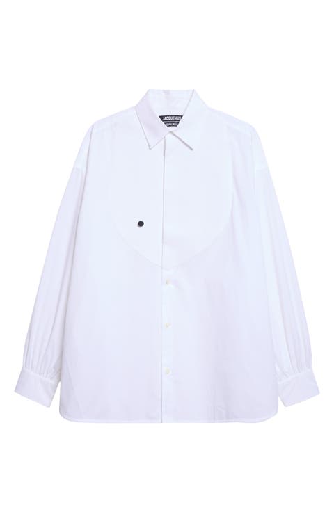 La Chemise Poisson Stretch Cotton Poplin Shirt