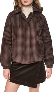 DKNY Hooded Short Padded Jacket