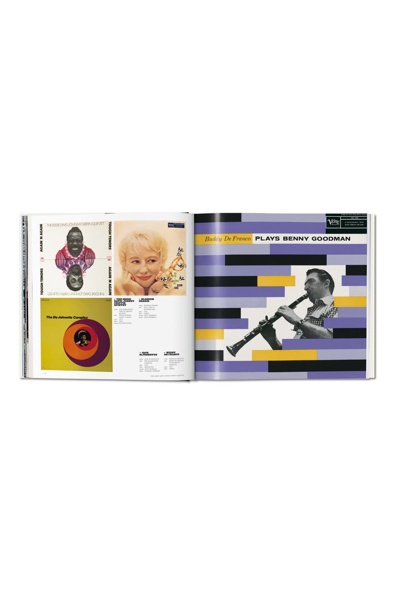 'Jazz Covers' Book, Alternate, color, WHITE