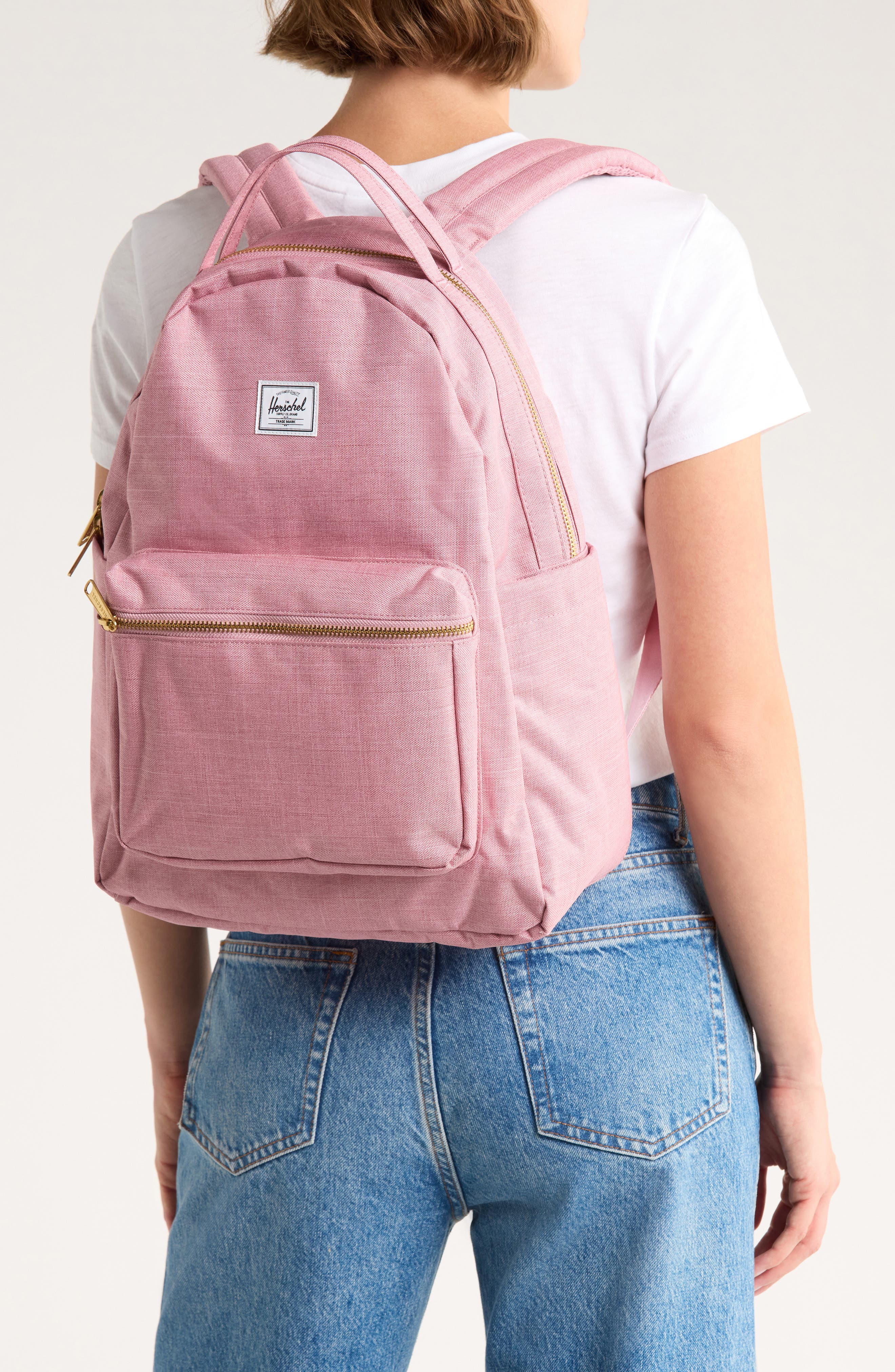 Herschel Supply Co. Nova Backpack, Alternate, color, Lilas Crosshatch