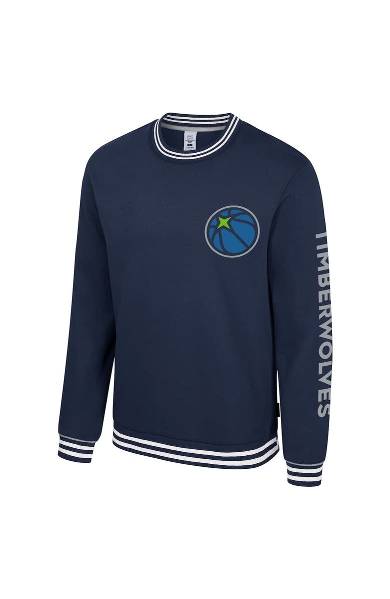 Stadium Essentials Unisex Stadium Essentials Navy Minnesota Timberwolves Half-Time 2 Pullover Sweatshirt, Alternate, color, Navy