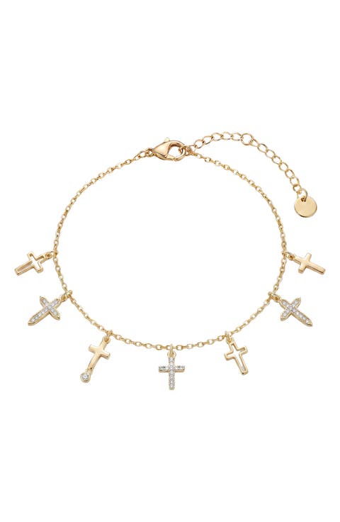 Cross Charm Bracelet