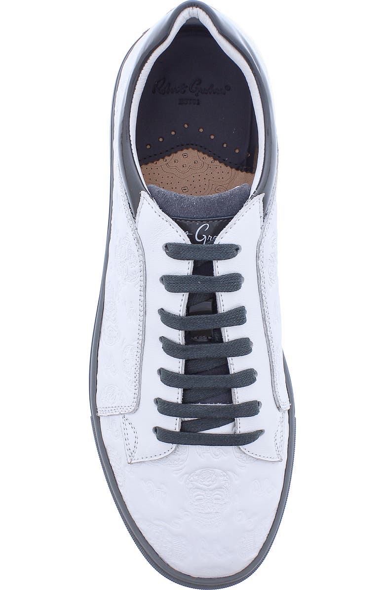 Robert Graham Skull Sneaker, Alternate, color,