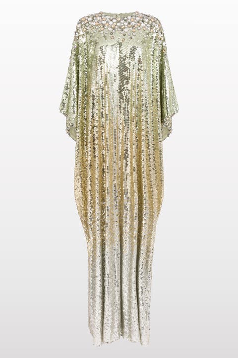 Fontaine Sequin-Embellished Maxi Dress