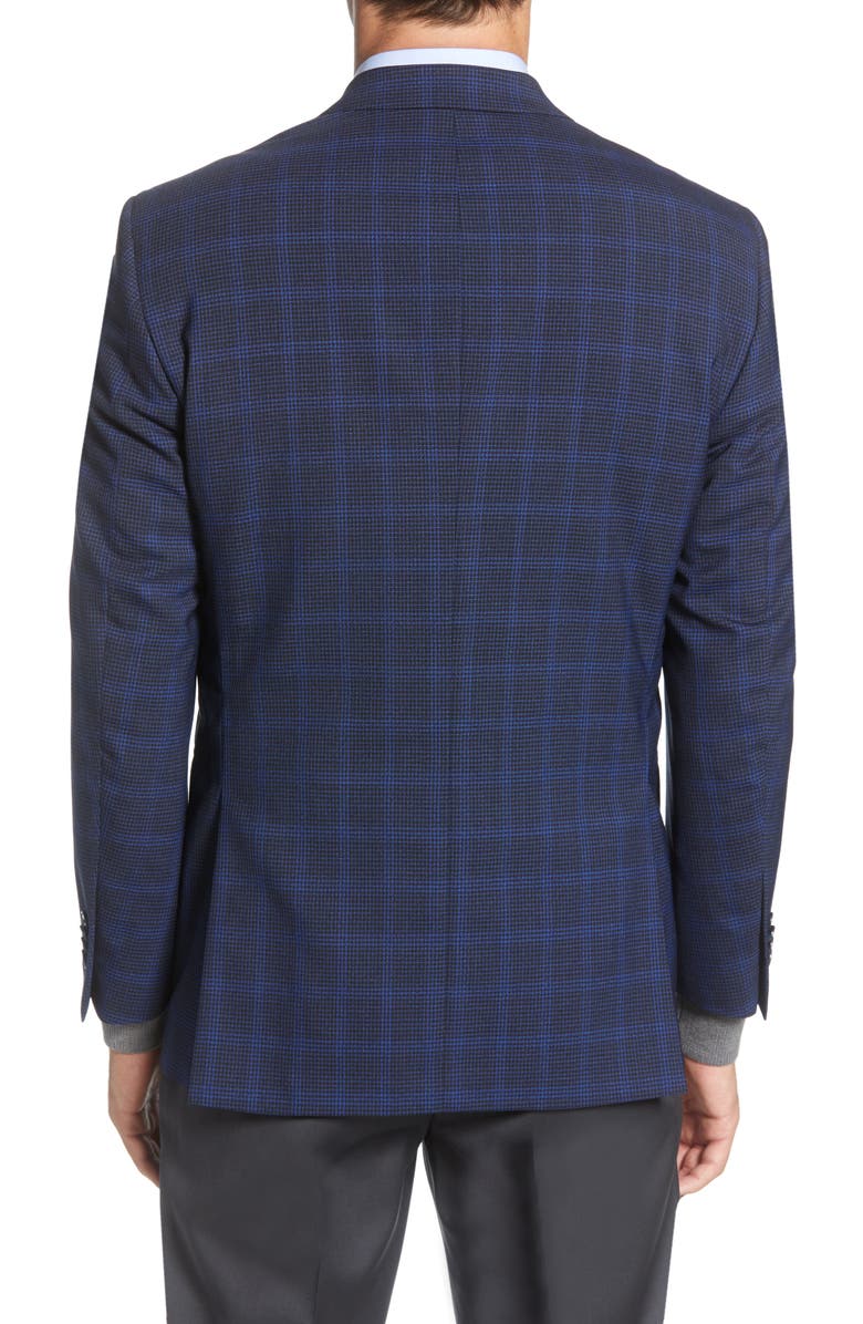 Peter Millar Flynn Classic Fit Windowpane Wool Sport Coat, Alternate, color, 