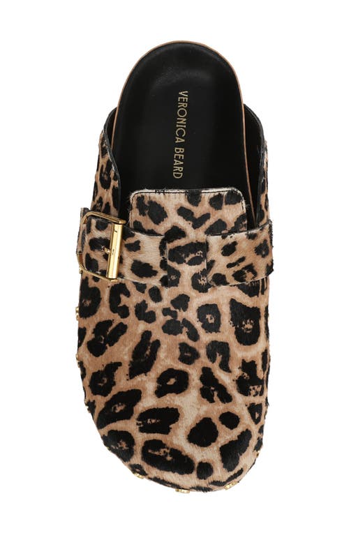 Veronica Beard Fern Clog In Animal Print