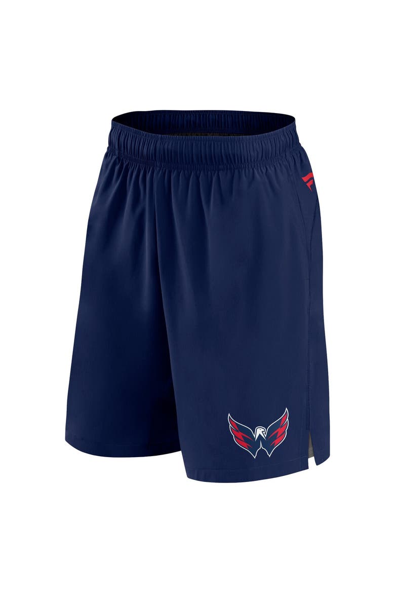 Men's Fanatics Branded  Navy Washington Capitals Authentic Pro Tech Shorts, Alternate, color, Navy