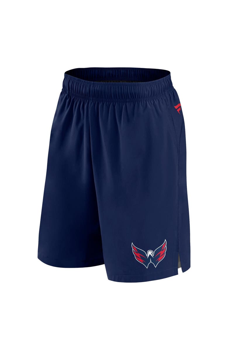 FANATICS Men's Fanatics Branded Navy Washington Capitals Authentic Pro Tech Shorts, Alternate, color, Navy