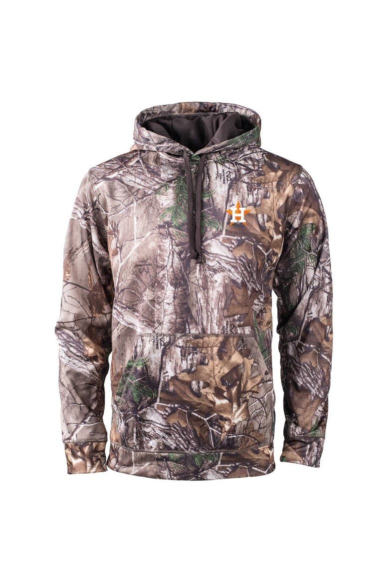 Men's Dunbrooke Camo Houston Astros Champion Realtree Pullover Hoodie, Main, color, Camo