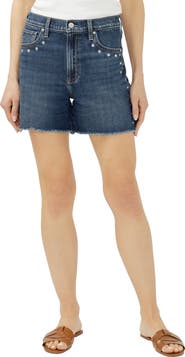 Silver Jeans Co. Highly Desirable Studded Ultra High Waist Denim Shorts