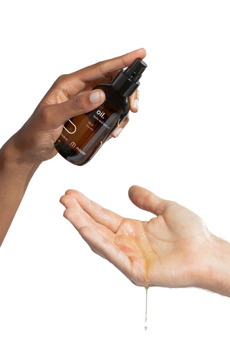 maude Oil No. 0 Unscented Body & Bath Oil, Alternate, color, 