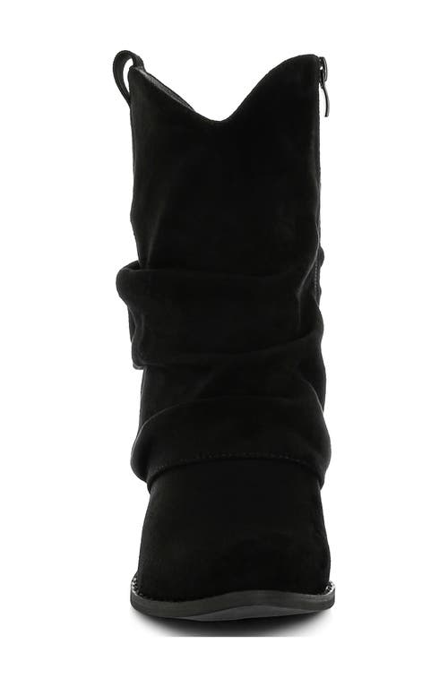 Rag & Co Bronco Slouchy Boot In Black