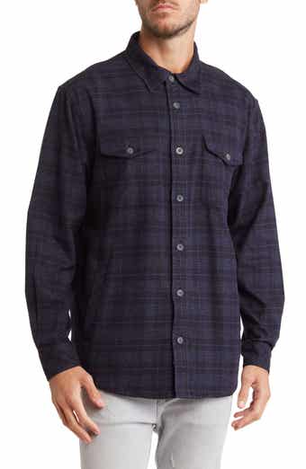 Coastaoro Iverness Plaid Flannel Shirt Jacket