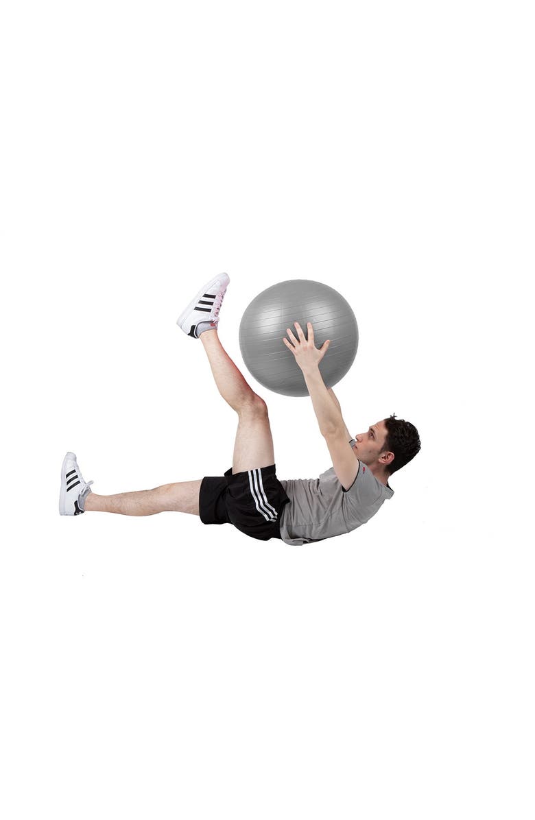 MIND READER Exercise Yoga Ball & Quick Pump, Alternate, color,