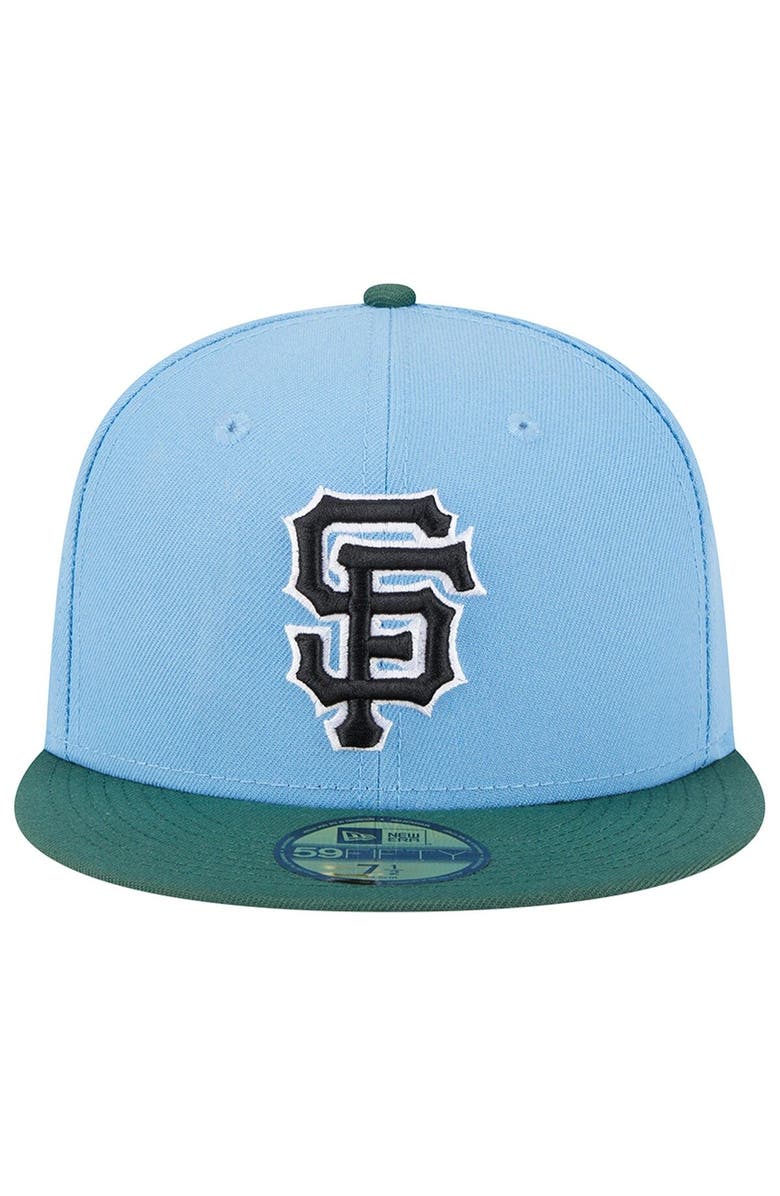 New Era Men's New Era Sky Blue/Cilantro San Francisco Giants 2002 World Series 59FIFTY Fitted Hat, Alternate, color, Light Blue