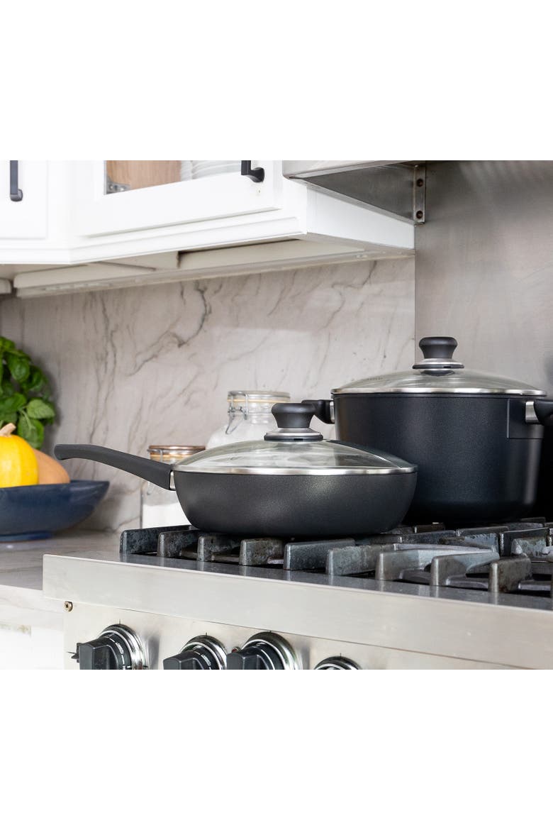 Classic 10-1/4 Inch Saute Pan W/Lid, Alternate, color, Black