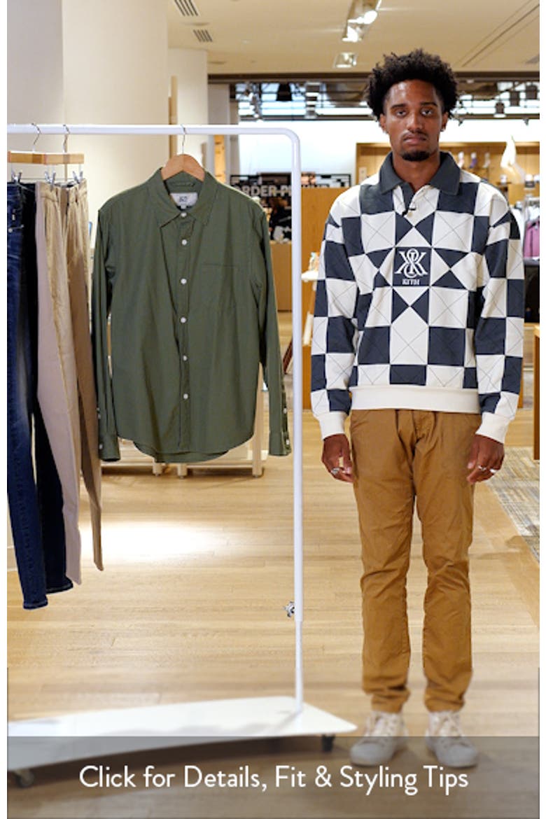Foreman Classic Fit Washed Twill Button-Up Shirt video