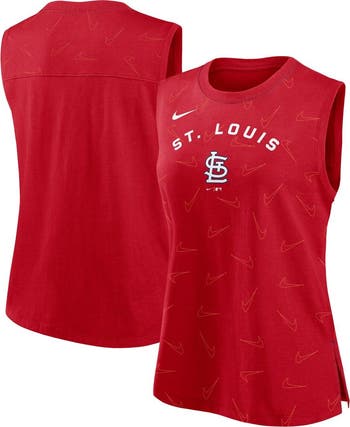 Blue Trio Cardinal Women's Racerback Tank Top