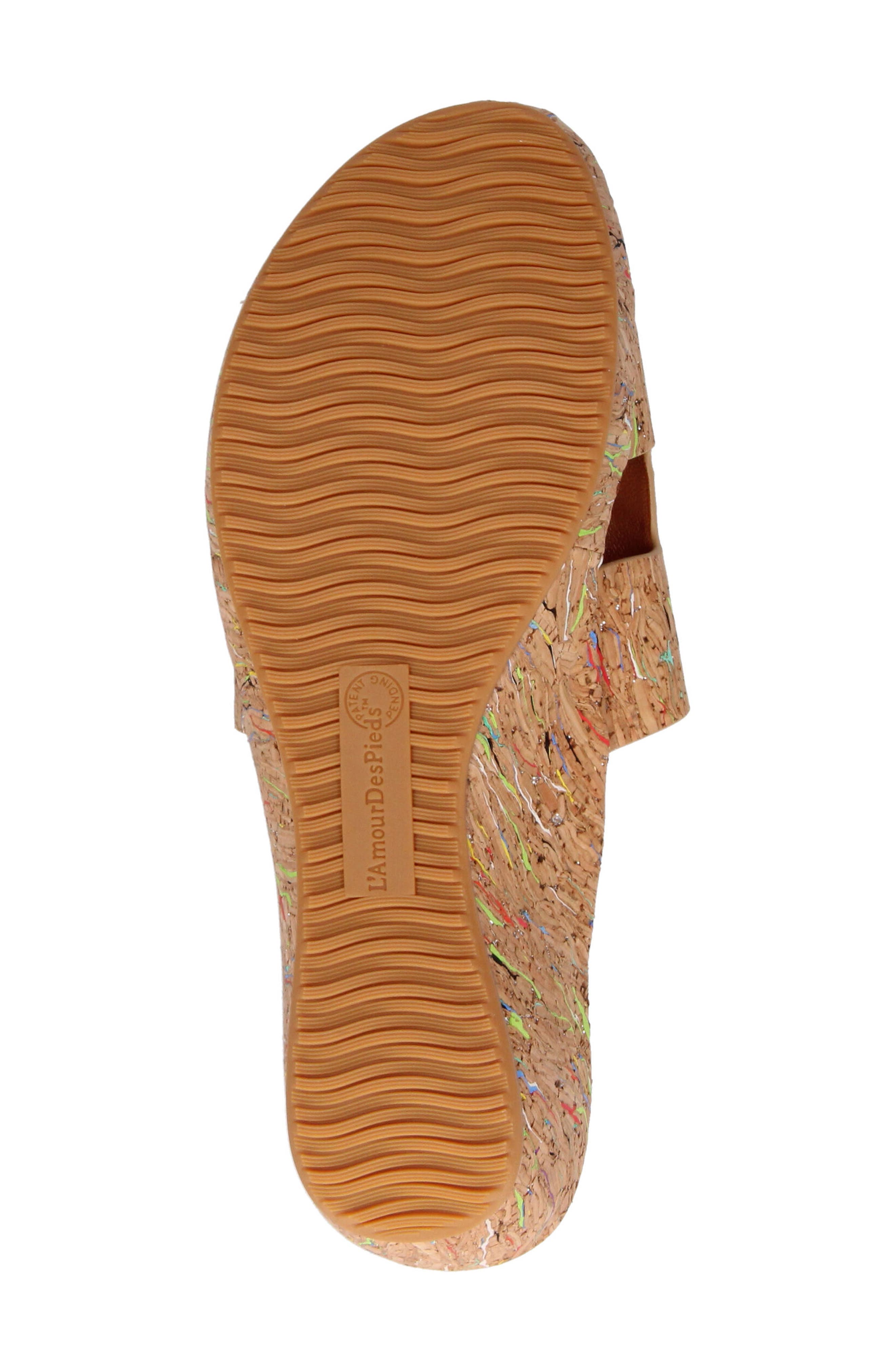 L'Amour des Pieds Catiana Platform Sandal, Alternate, color, Bright Multi C