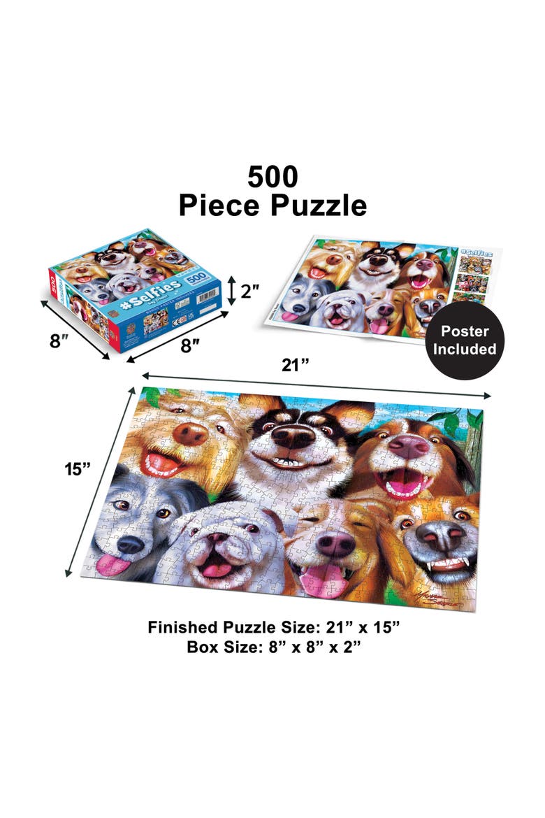 Say Treats! 500 Piece Jigsaw Puzzle, Alternate, color, Multicolor