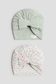 H&M 2-pack Knot-detail Hats