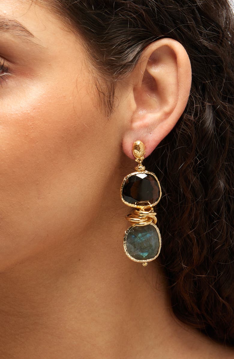 Gas Bijoux Sirena Drop Earrings, Alternate, color, 