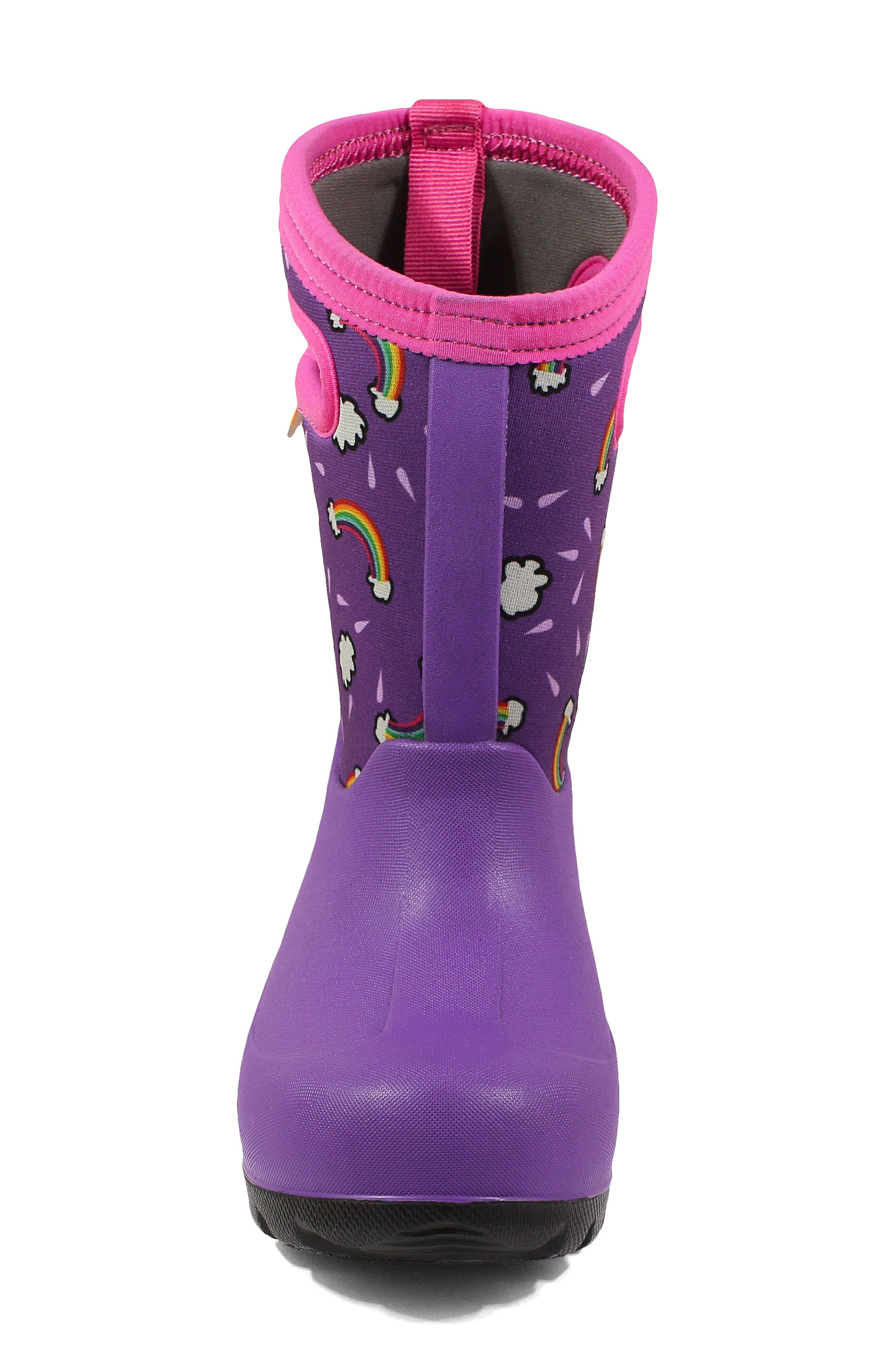 Bogs Neo-Classic Rainbows Insulated Waterproof Boot, Alternate, color, 